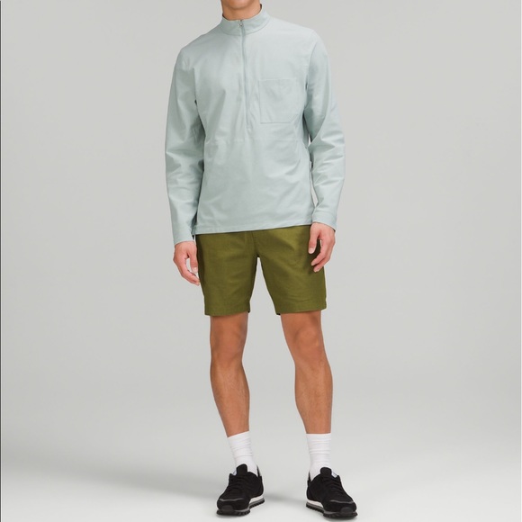 Lululemon Commission Short Classic 9” Juniper Green Mens size 34 new - Picture 3 of 7